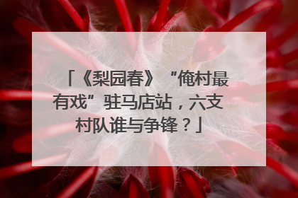 《梨园春》“俺村最有戏”驻马店站，六支村队谁与争锋？