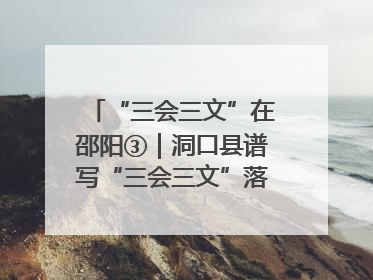 “三会三文”在邵阳③｜洞口县谱写“三会三文”落实新篇章 构建协同联动大格局
