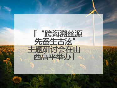 “跨海溯丝源 先蚕生古泫”主题研讨会在山西高平举办
