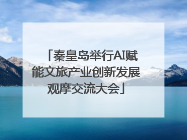 秦皇岛举行AI赋能文旅产业创新发展观摩交流大会