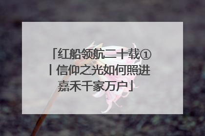 红船领航二十载①丨信仰之光如何照进嘉禾千家万户