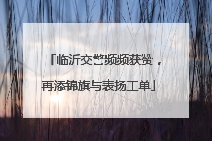 临沂交警频频获赞，再添锦旗与表扬工单