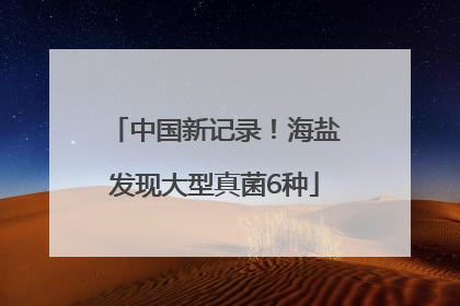中国新记录！海盐发现大型真菌6种