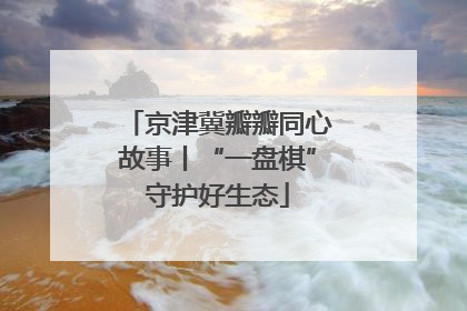 京津冀瓣瓣同心故事丨“一盘棋”守护好生态
