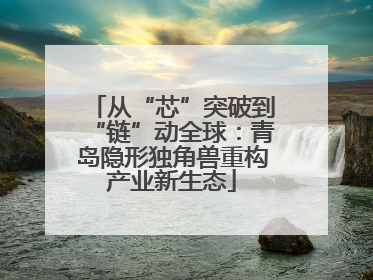 从“芯”突破到“链”动全球：青岛隐形独角兽重构产业新生态