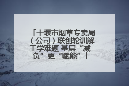 十堰市烟草专卖局（公司）联创轮训解工学难题 基层“减负”更“赋能”