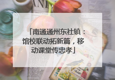 南通通州东社镇：馆校联动拓新篇，移动课堂传忠孝