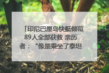 印尼巴厘岛快艇倾覆89人全部获救 亲历者：“像是乘坐了泰坦尼克号”｜封面头条
