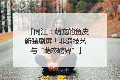 同江：萌宠的鱼皮新装刷屏！非遗技艺与“萌态跨界”