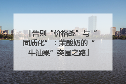 告别“价格战”与“同质化”：茉酸奶的“牛油果”突围之路