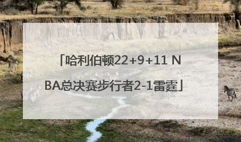 哈利伯顿22+9+11 NBA总决赛步行者2-1雷霆
