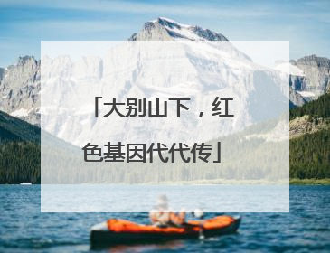 大别山下，红色基因代代传