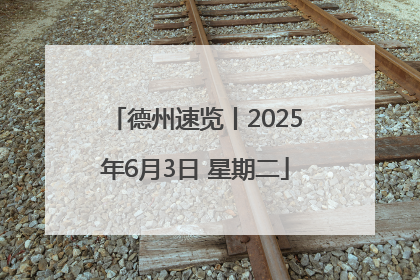 德州速览丨2025年6月3日 星期二