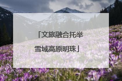 文旅融合托举雪域高原明珠