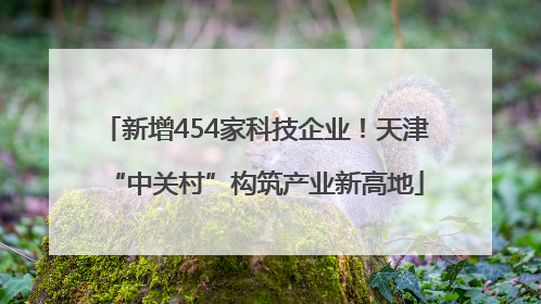 新增454家科技企业！天津“中关村”构筑产业新高地