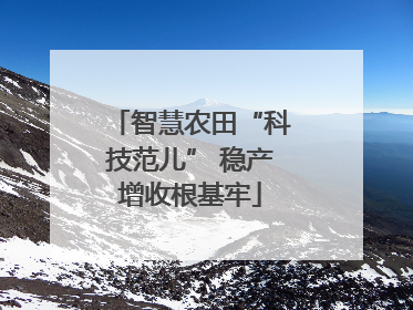 智慧农田“科技范儿” 稳产增收根基牢