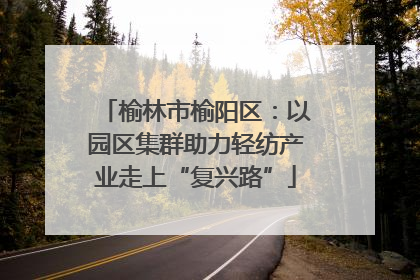 榆林市榆阳区：以园区集群助力轻纺产业走上“复兴路”