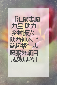 汇聚志愿力量 助力乡村振兴 陕西神木“益起帮”志愿服务项目成效显著