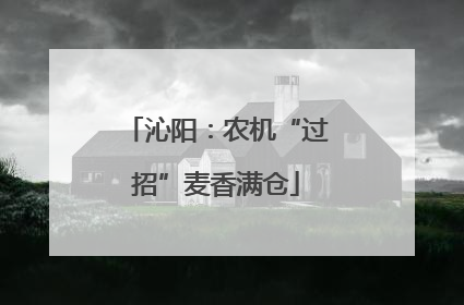 沁阳：农机“过招”麦香满仓