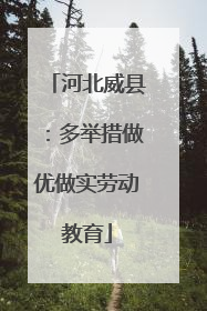 河北威县：多举措做优做实劳动教育
