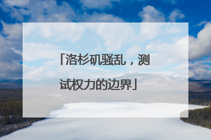 洛杉矶骚乱，测试权力的边界
