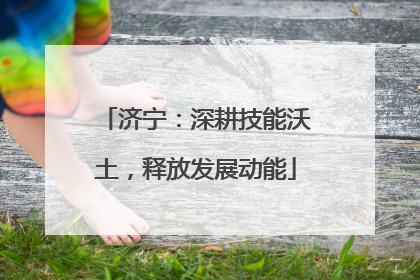 济宁：深耕技能沃土，释放发展动能
