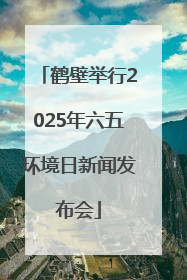 鹤壁举行2025年六五环境日新闻发布会