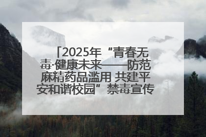 2025年“青春无毒·健康未来——防范麻精药品滥用 共建平安和谐校园”禁毒宣传专题活动在咸宁举行