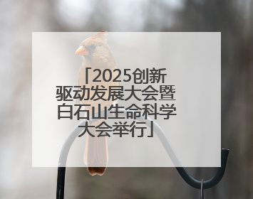 2025创新驱动发展大会暨白石山生命科学大会举行