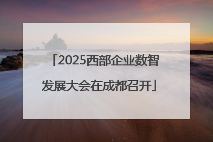 2025西部企业数智发展大会在成都召开