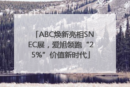 ABC焕新亮相SNEC展，爱旭领跑“25%”价值新时代