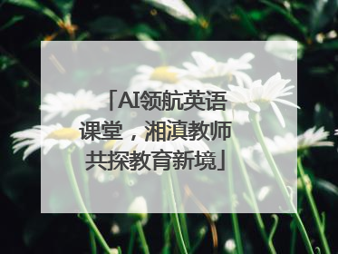 AI领航英语课堂，湘滇教师共探教育新境